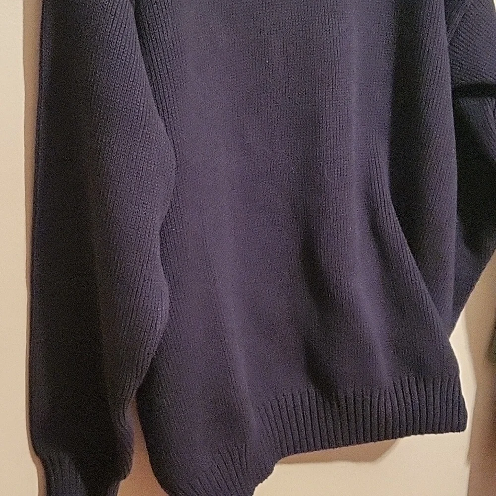 Quince Black Turtleneck Sweater